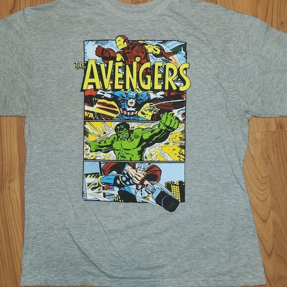 Avengers Comic Book Characters T Shirt EUC XL - Picture 3 of 10